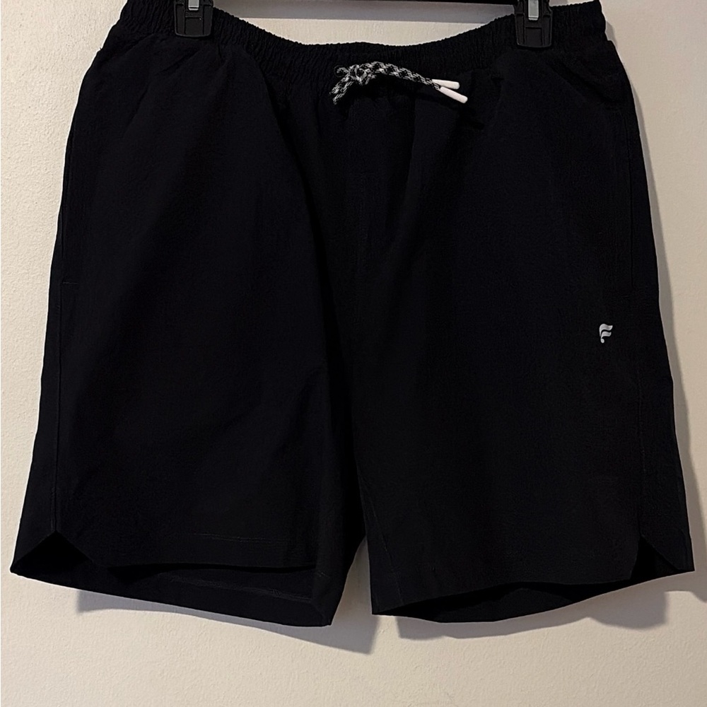 Fabletics Men's Black Swim Trunks Large